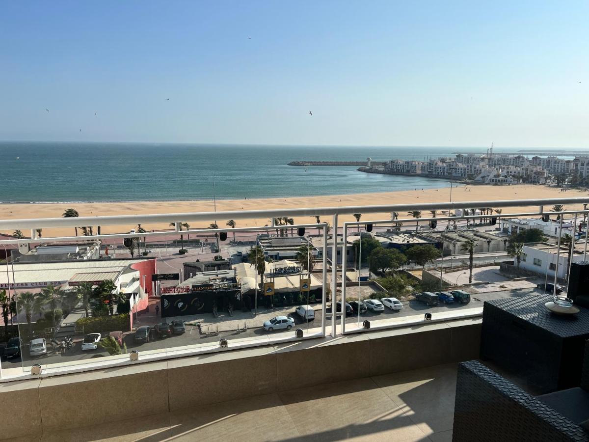 Luxury Apartment 105Sqm Terrace Seafront Wifi Unlimited Agadir Exterior foto